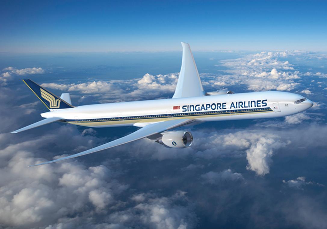 прямой рейс до Сингапура авиакомпании Singapore Airlines