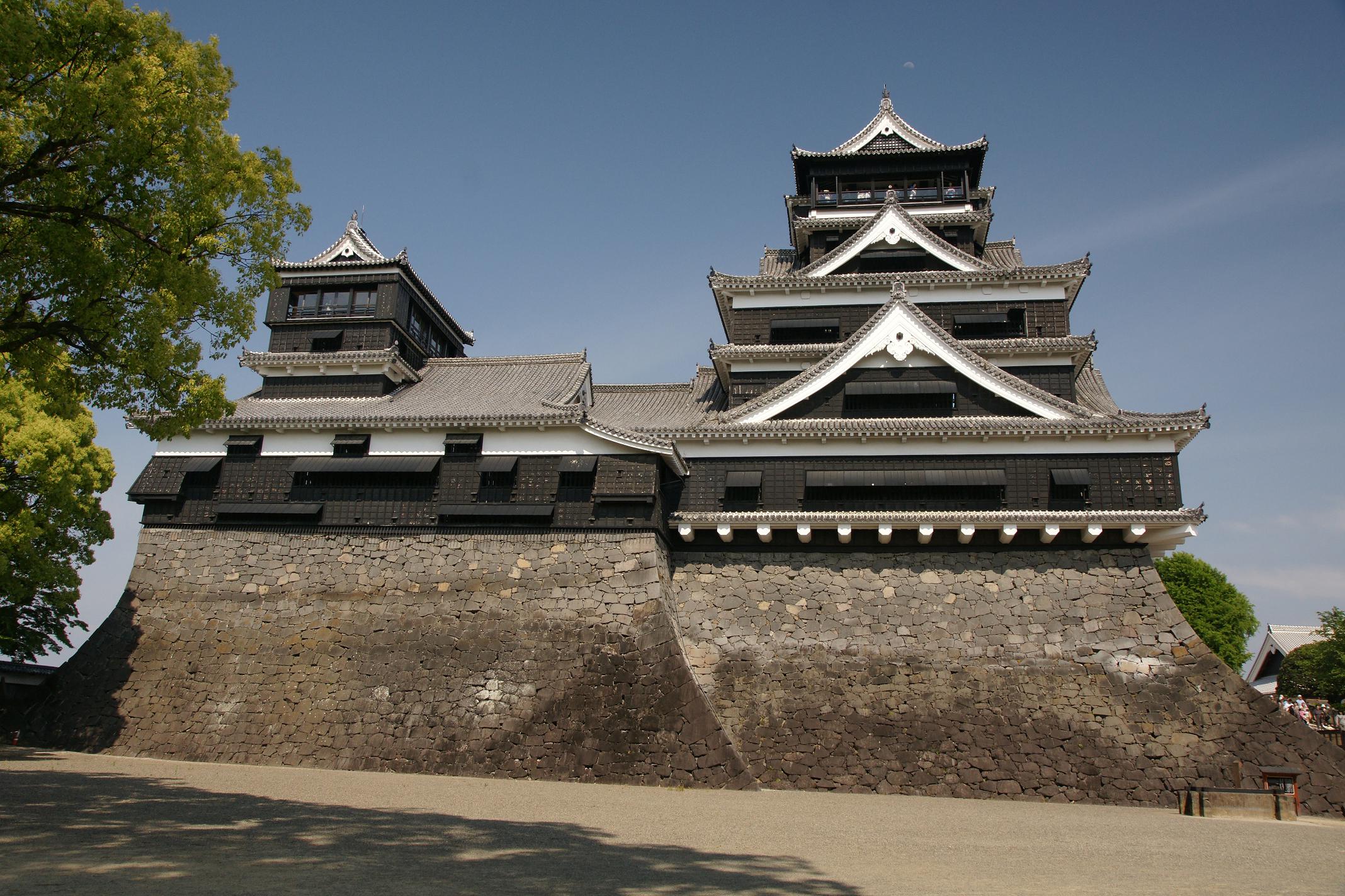 Замок в Кумамото