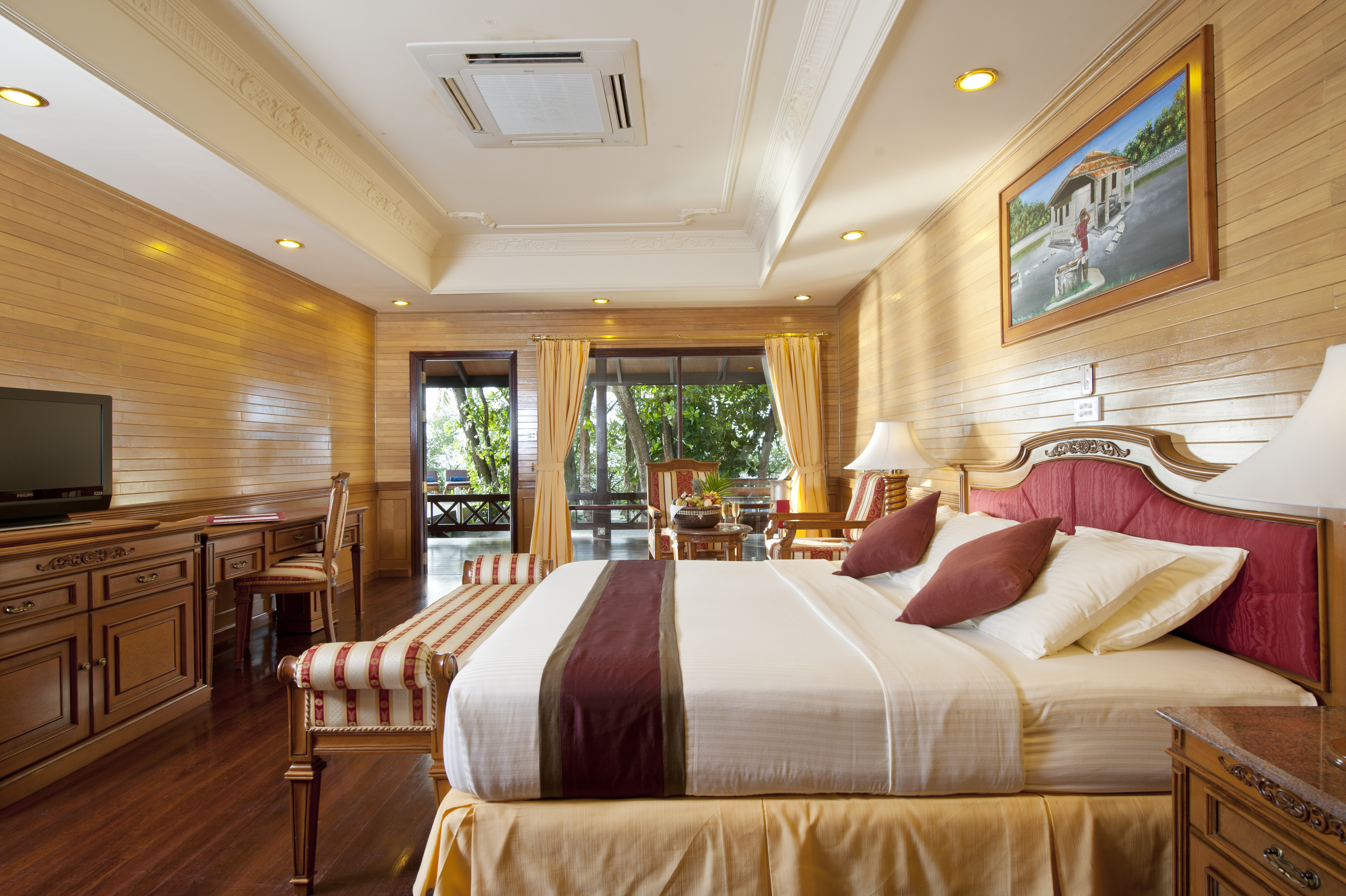 >Two bedroom family beach villa