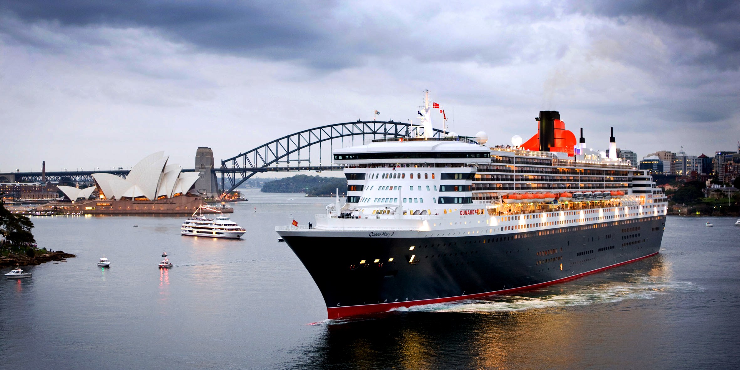 Queen Mary-2 в Сиднее